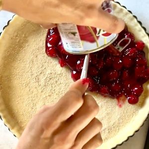 kersenvlaai recept stap 5