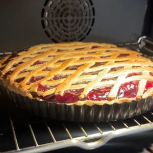 kersenvlaai recept stap 9