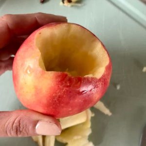 Appels in bladerdeeg stap 1