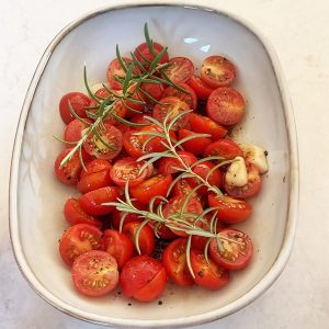 Gemarineerde tomaatjes met burrata stap 3