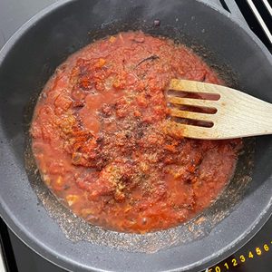 Huevos rancheros stap 1