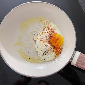 Huevos rancheros stap 3