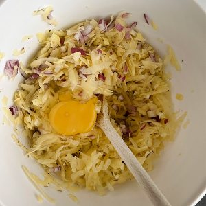 Rösti aardappelkoekjes stap 5