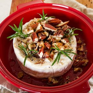 Camembert met noten en honing stap 3