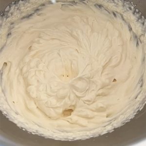 Baileys cheesecake toetje stap 3