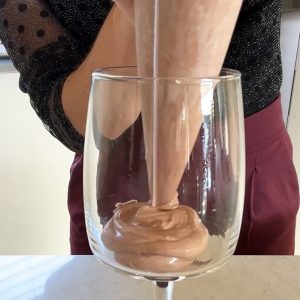 Baileys cheesecake toetje stap 4