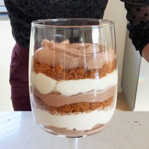 Baileys cheesecake toetje stap 6