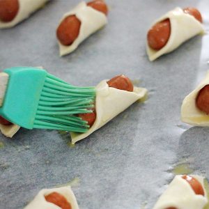 Knakworstjes in bladerdeeg stap 3