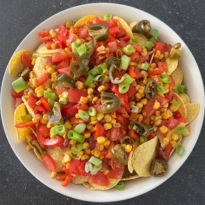 Vegetarische nacho’s stap 3