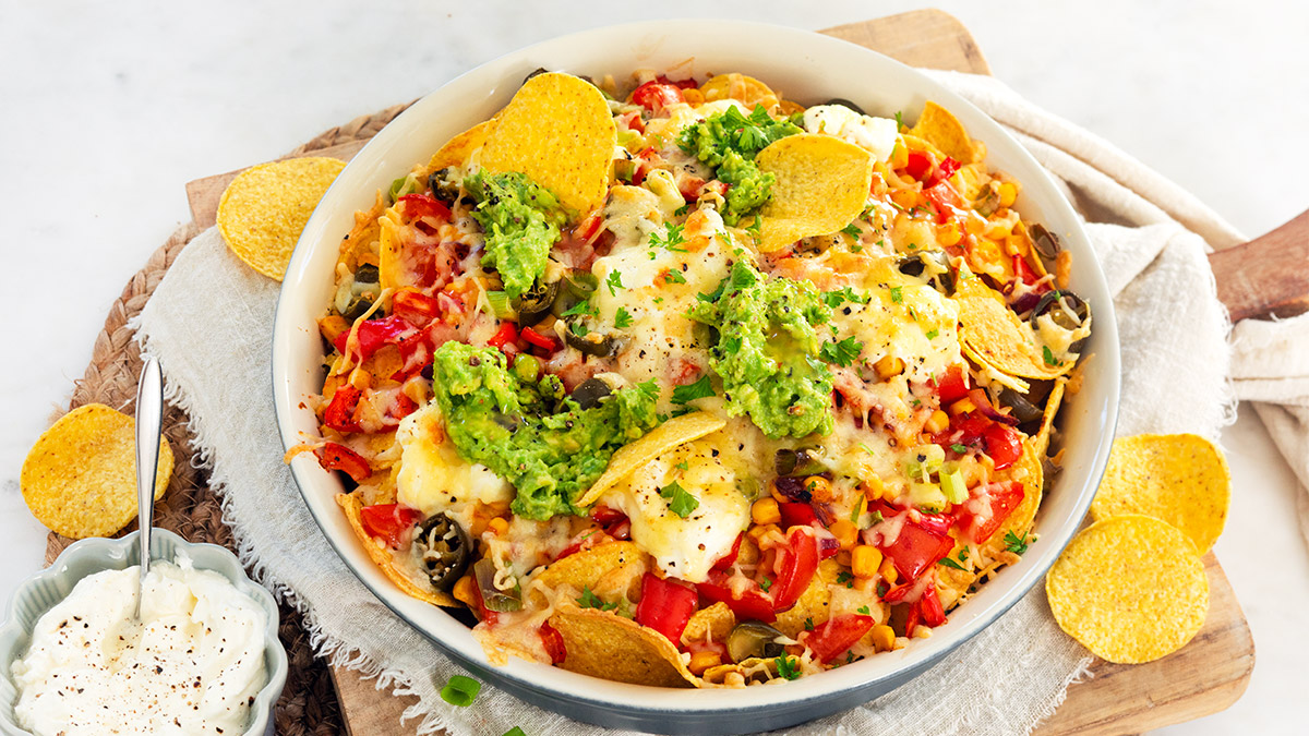 Vegetarische nacho’s