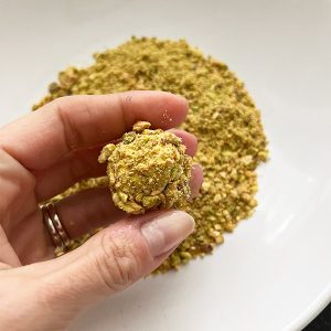 Roomkaasballetjes stap 3