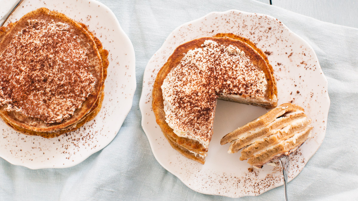 Tiramisu pannenkoekjes