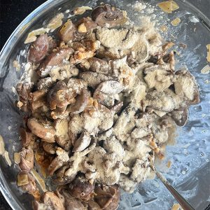 Wellington met paddenstoelen stap 3