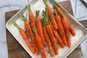 wortels uit de oven met honing stap 2