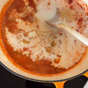 Zoete aardappel curry stap 5