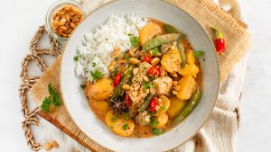 Massaman curry recept