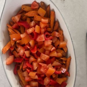 Mexicaanse kapsalon stap 2