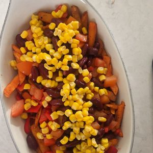 Mexicaanse kapsalon stap 3