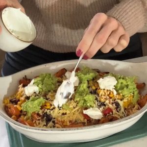 Mexicaanse kapsalon stap 6