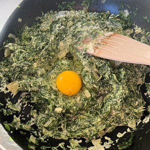 Spinazieschotel stap 4