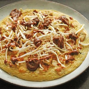 Tahu telor (tofu omelet) stap 2