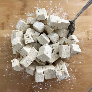 Tofu met broccoli en rijst stap 2