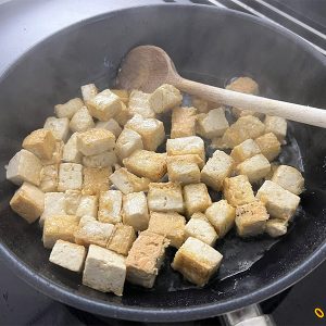 Tofu met broccoli en rijst stap 3