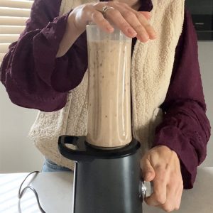 Dadeltaart met walnoten stap 2