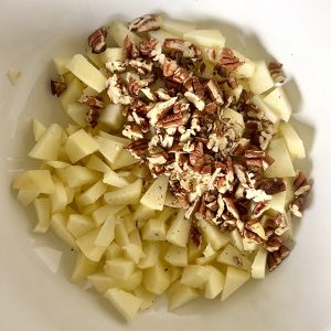 Mini appel bladerdeeg taartjes stap 1