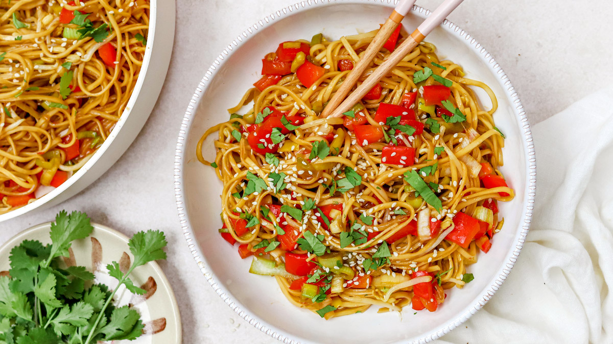 Chow mein recept: Chinese gebakken noedels