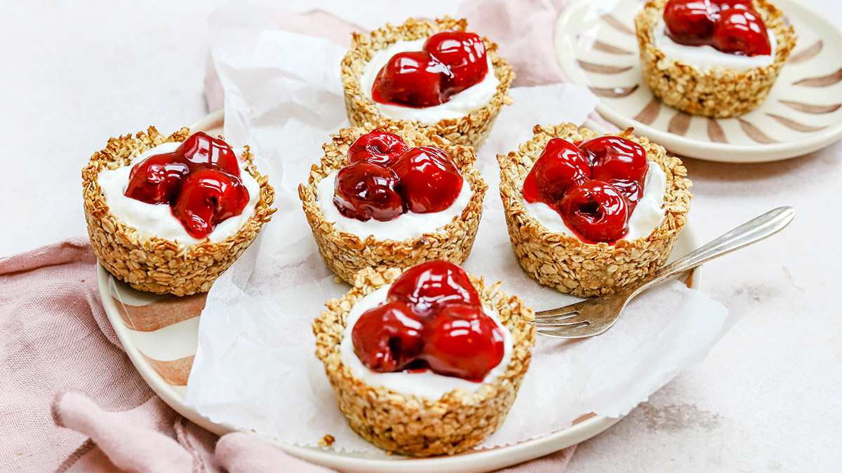 Gezonde mini MonChou taartjes