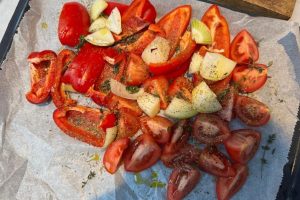 tomaat paprika soep stap 1