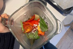 tomaat paprika soep stap 3