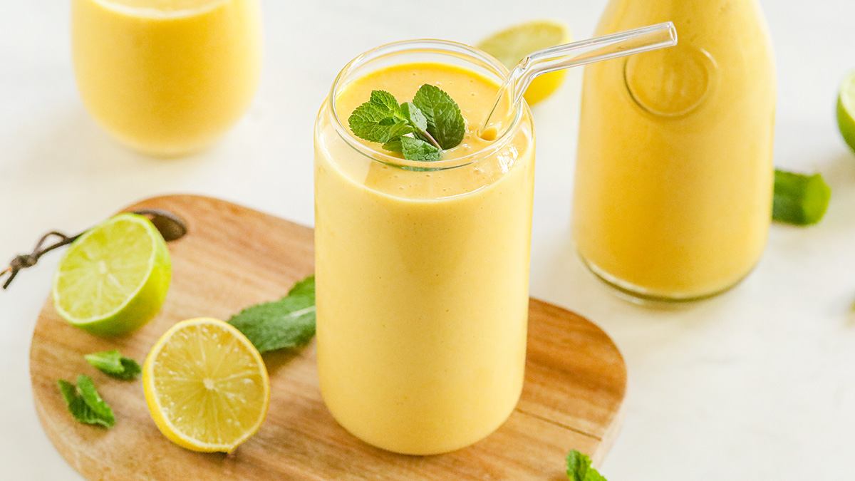 Mango smoothie maken