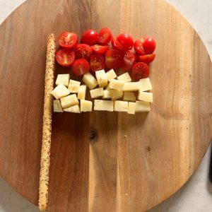 Hollandse oranje borrelplank stap 1