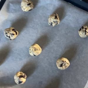 Oreo koeken bakken stap 3