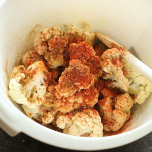 Geroosterde bloemkool uit de oven stap 2