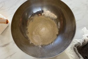 Vegan cake: makkelijk plantaardig basisrecept stap 1