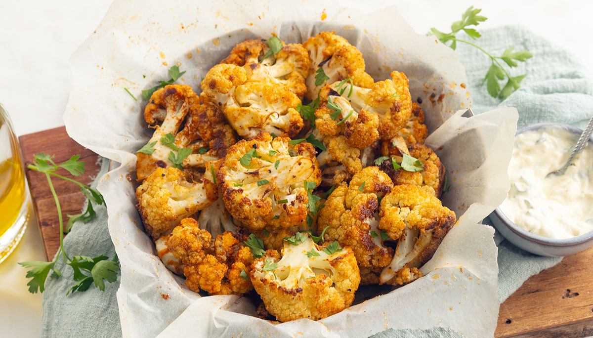 Geroosterde bloemkool uit de oven