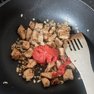 Sperziebonen curry: snel en romig stap 3