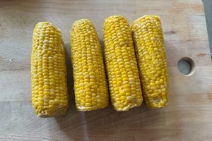 Maïskolven uit de oven stap 1