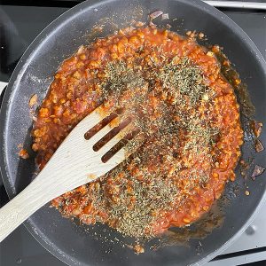 Vegetarische aubergine lasagne