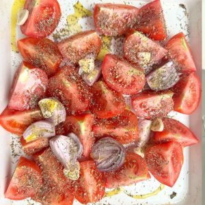 Geroosterde tomatensoep: vers gemaakt in de oven stap 3