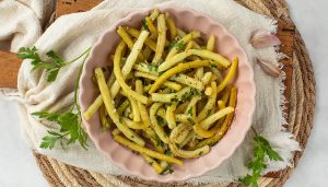 Boterboontjes met knoflook