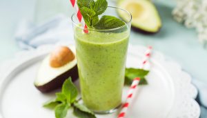 Gezonde groene smoothie