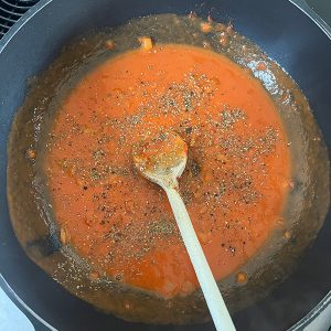 Pasta met cherrytomaatjes stap 4