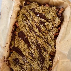 Dubai rocky road met pistache stap 6