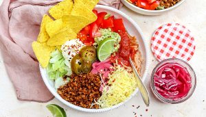 Heerlijk tacobowl recept met gehakt