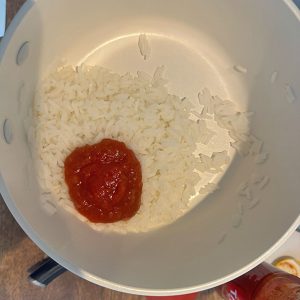 Tacobowl met gehakt stap 1