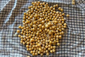 Romige kikkererwtensoep stap 1